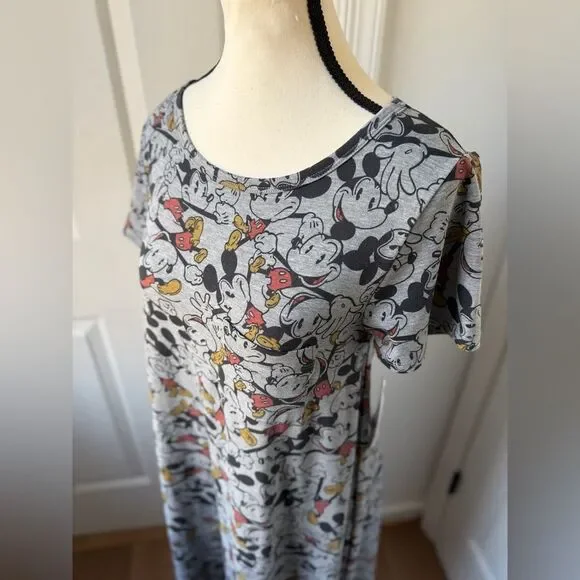 NWT Disney Mickey LuLaRoe Carly Dress XS - Picture 3 of 5
